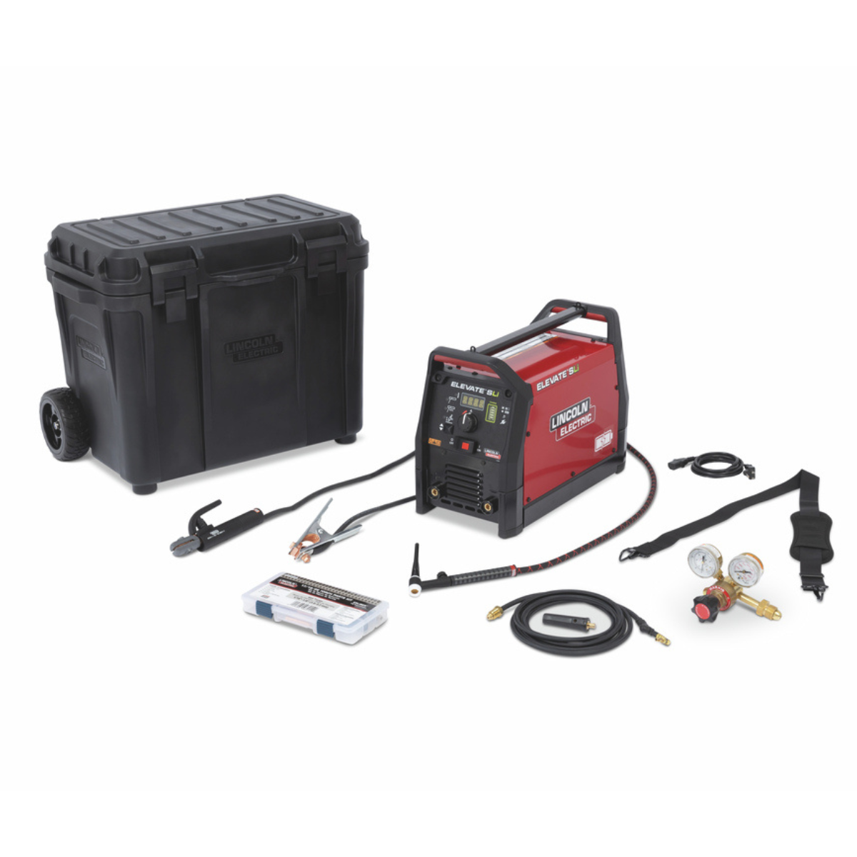 Lincoln Elevate SLi Battery Powered Welder w/TIG & Rolling case Package - K5624-1