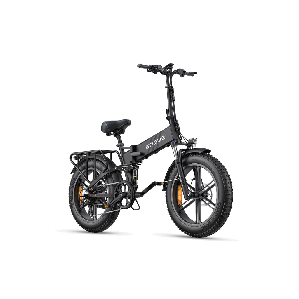 ENGWE - ENGINE PRO 2.0, Full Suspension Foldable E-Bike 1200W (PEAK) 28MPH