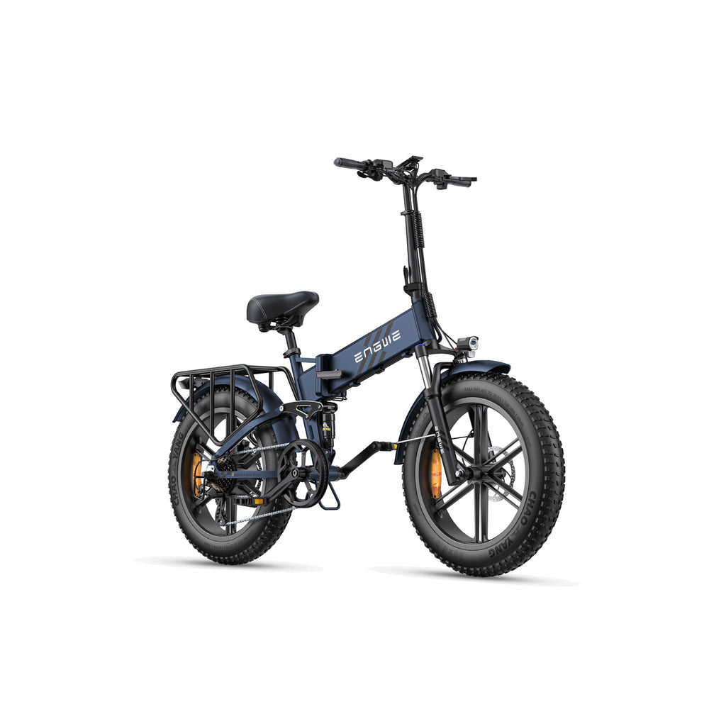 ENGWE - ENGINE PRO 2.0, Full Suspension Foldable E-Bike 1200W (PEAK) 28MPH