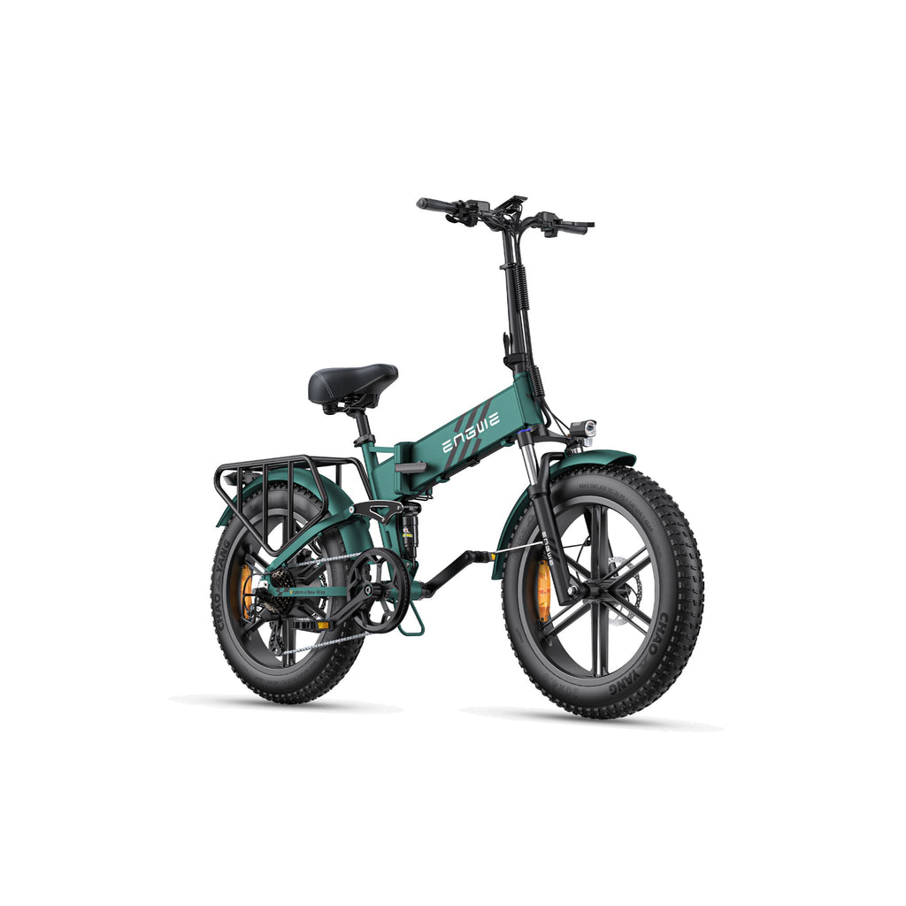 ENGWE - ENGINE PRO 2.0, Full Suspension Foldable E-Bike 1200W (PEAK) 28MPH