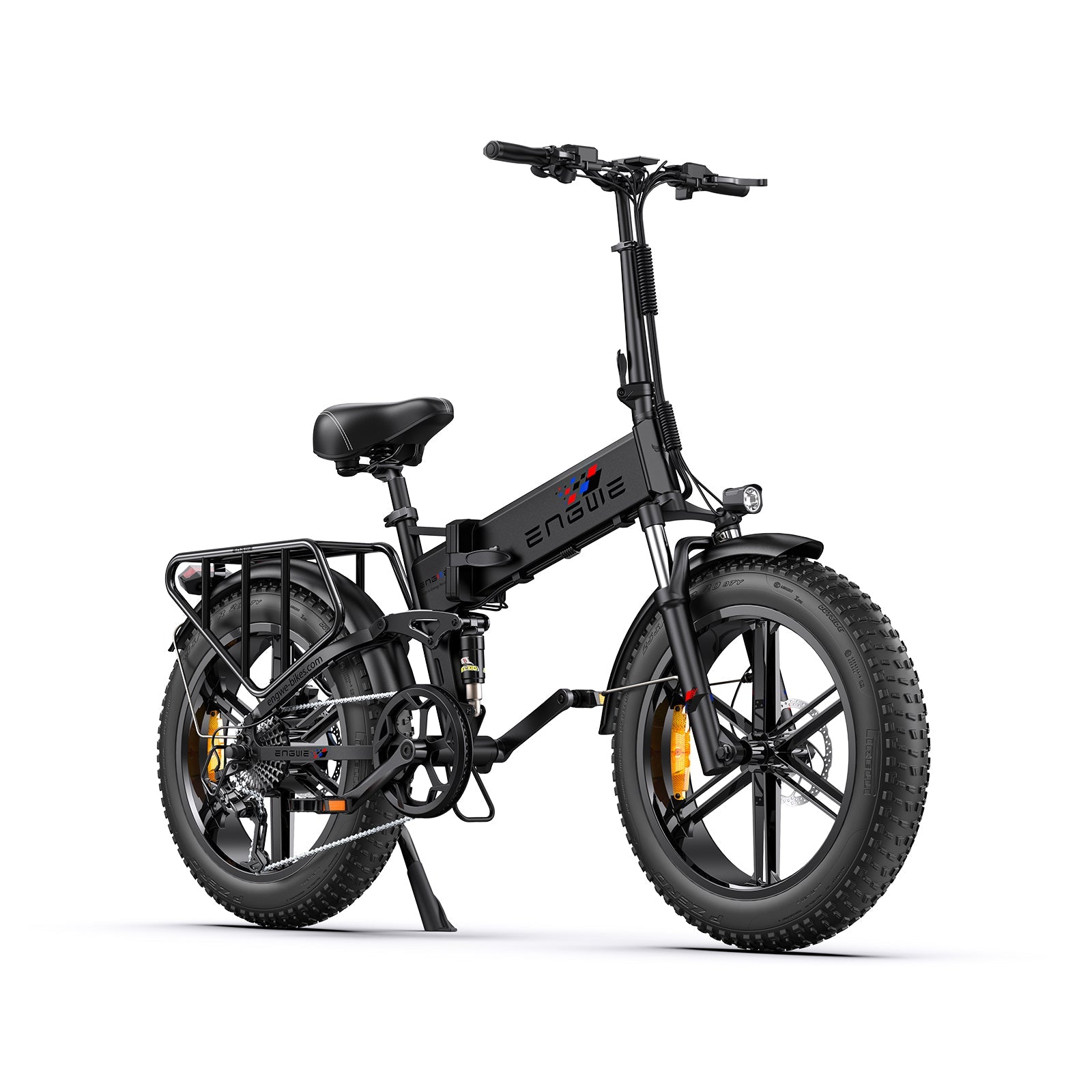 ENGWE - ENGINE PRO, Full Suspension Foldable E-bike 750W 28MPH