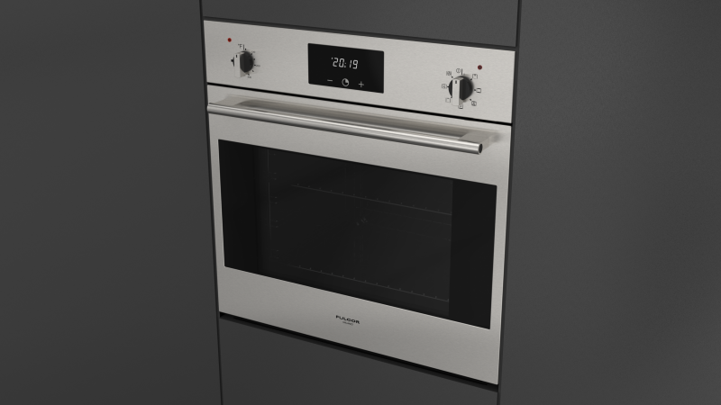 Fulgor Milano 24" MULTIFUCTION EASY-CLEAN OVEN - STAINLESS STEEL (F1SM24S2)