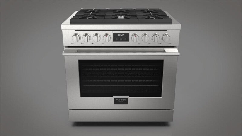 FULGOR MILANO  FULGOR MILANO RANGE GAS 36" 6 BRNR - Stainless Steel (F4PGR366S2)