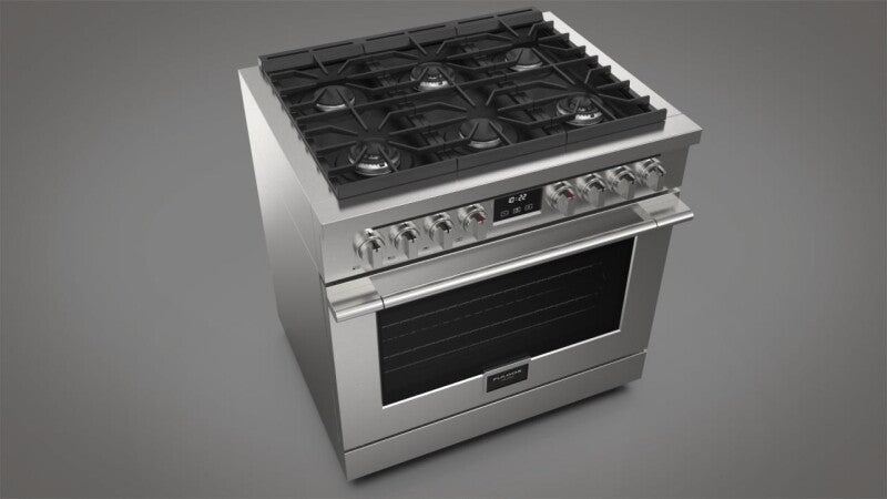 FULGOR MILANO  FULGOR MILANO RANGE GAS 36" 6 BRNR - Stainless Steel (F4PGR366S2)