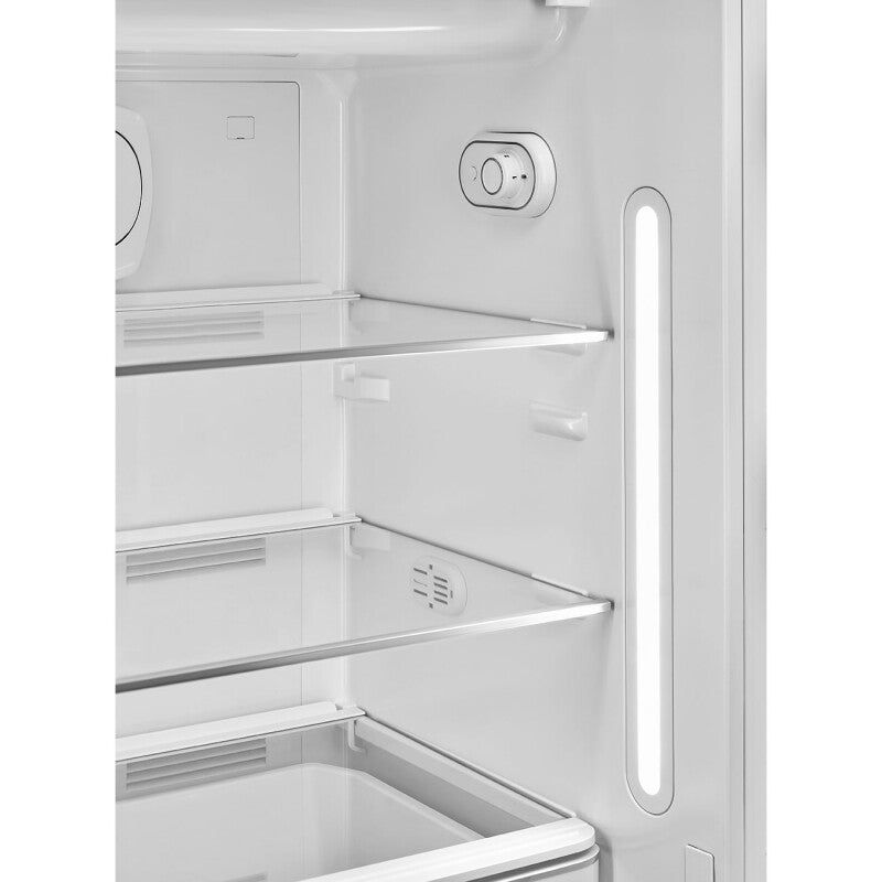 Smeg  Refrigerator Retro-style - Matte white (FAB28URWHM3)