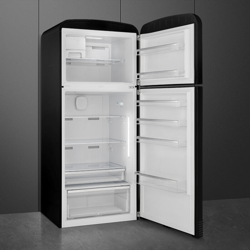 Smeg  Refrigerator Retro-style - Black (FAB50URBL3)