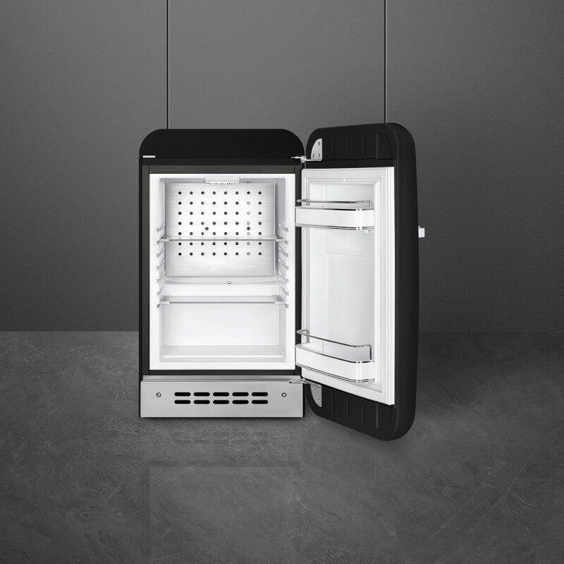 Smeg  Refrigerator Retro-style - Black (FAB5URBL3)