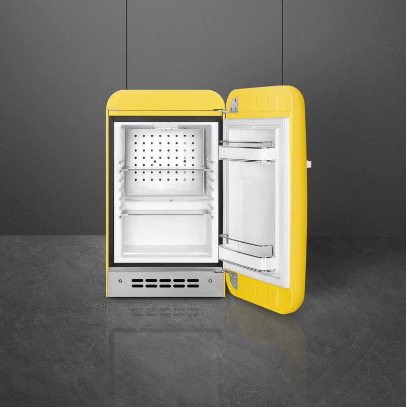 Smeg  Refrigerator Retro-style - Yellow (FAB5URYW3)
