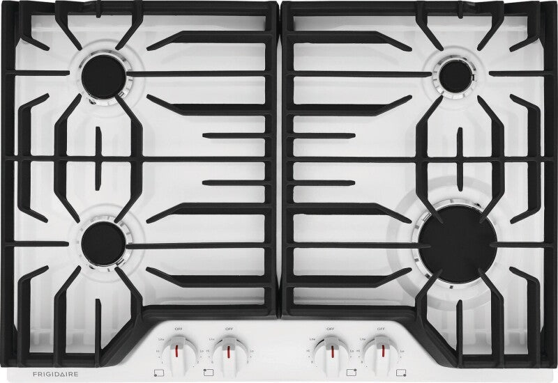 FRIGIDAIRE  30" Gas Cooktop - White (FCCG3027AW)