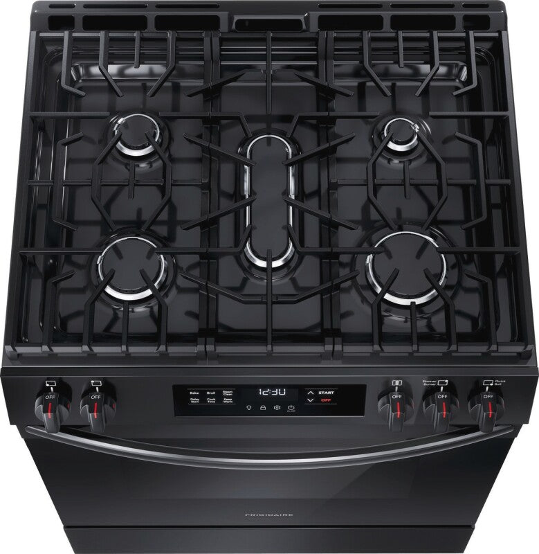 FRIGIDAIRE  30" Gas Range with Steam Clean - Stainless Steel (FCFG3062AS)