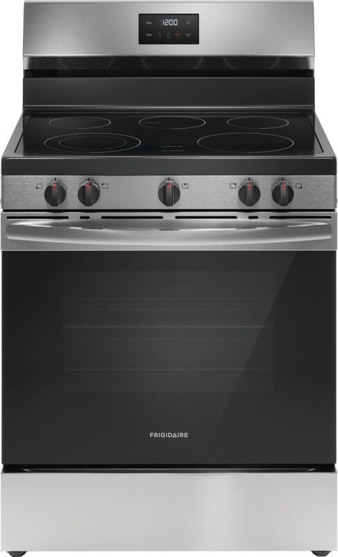 FRIGIDAIRE  30" Electric Range - Stainless Steel (FCRE3052BS)