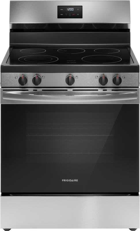 FRIGIDAIRE  30" Electric Range - Stainless Steel (FCRE3052BS)