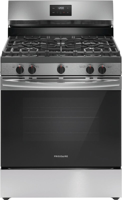 FRIGIDAIRE  30" Gas Range - Stainless Steel (FCRG3052BS)