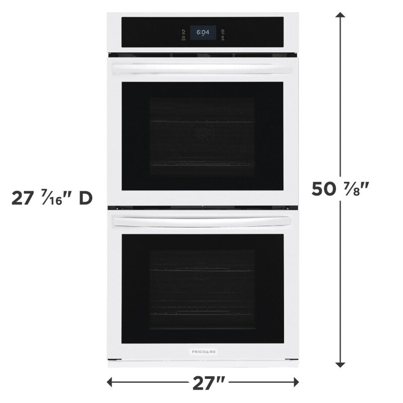 FRIGIDAIRE  27" Double Electric Wall Oven - Black (FCWD2727AB)