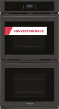 FRIGIDAIRE  27" Double Electric Wall Oven - Black (FCWD2727AB)