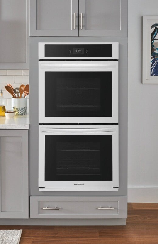 FRIGIDAIRE  27" Double Electric Wall Oven - White (FCWD2727AW)