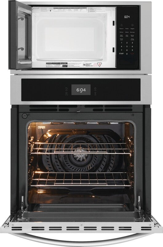 FRIGIDAIRE  27" Electric Wall Oven and Microwave Combination - Stainless Steel (FCWM2727AS)