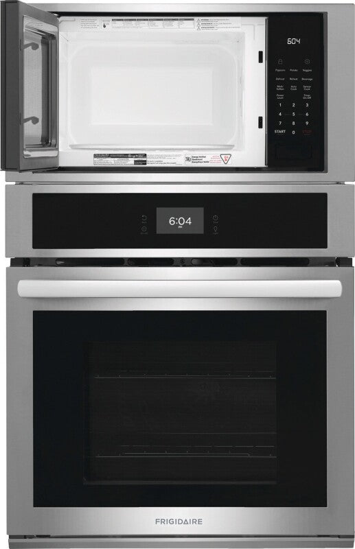 FRIGIDAIRE  27" Electric Wall Oven and Microwave Combination - Stainless Steel (FCWM2727AS)
