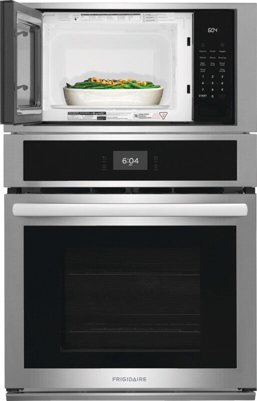 FRIGIDAIRE  27" Electric Wall Oven and Microwave Combination - Stainless Steel (FCWM2727AS)