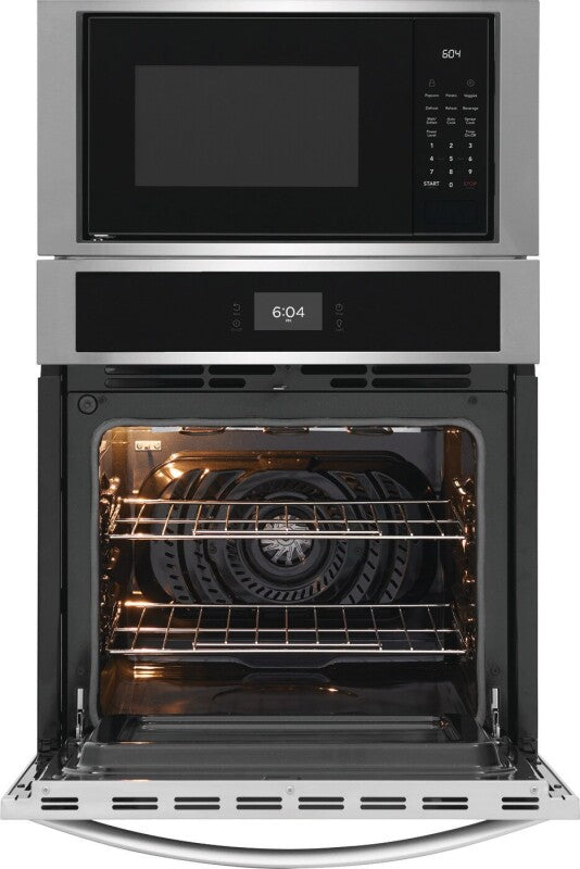 FRIGIDAIRE  27" Electric Wall Oven and Microwave Combination - Stainless Steel (FCWM2727AS)