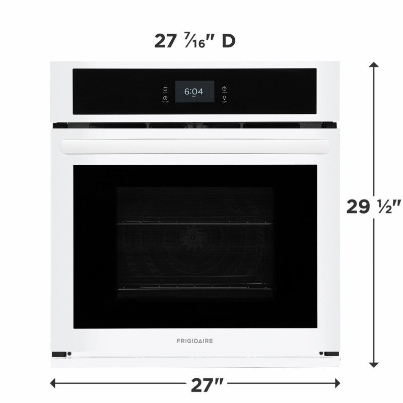 FRIGIDAIRE  27" Single Electric Wall Oven - White (FCWS2727AW)