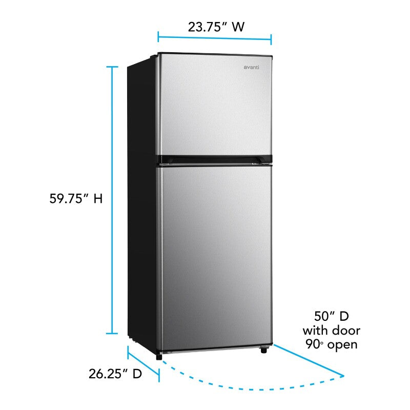 AVANTI  Avanti 10.0 cu. ft. Apartment Size Refrigerator - White (FF10B0W)
