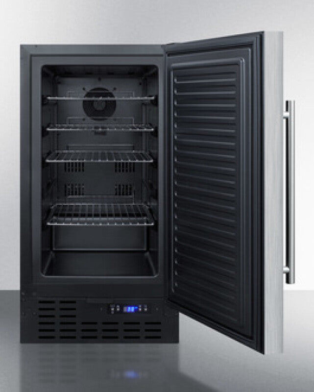 SUMMIT  18" Wide Built-In All-Refrigerator, ADA Compliant - Stainless Steel (FF1843BCSSADA)