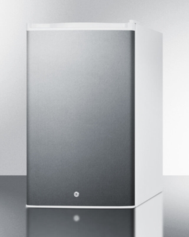 SUMMIT  Compact Built-In All-Refrigerator - Stainless Steel/White (FF31L7BISS)