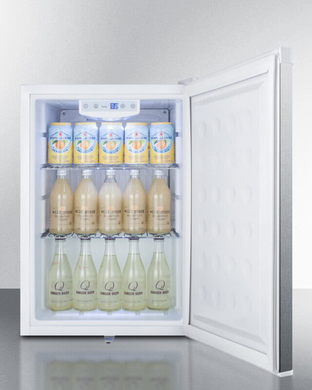 SUMMIT  Compact All-Refrigerator - Stainless Steel (FF31L7CSS)