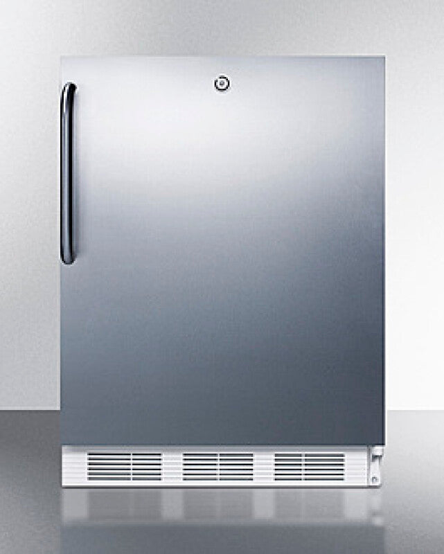 SUMMIT  24" Wide Built-In All-Refrigerator, ADA Compliant - Stainless Steel (FF7LWCSSADA)