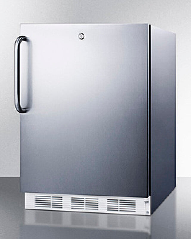 SUMMIT  24" Wide Built-In All-Refrigerator, ADA Compliant - Stainless Steel (FF7LWCSSADA)