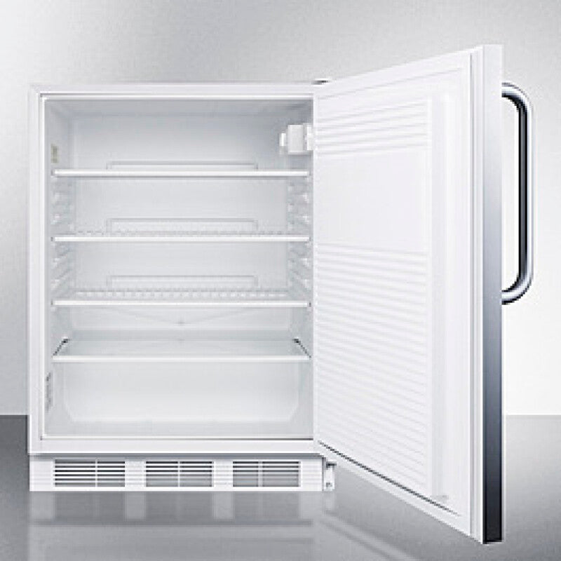 SUMMIT  24" Wide Built-In All-Refrigerator, ADA Compliant - Stainless Steel (FF7LWCSSADA)