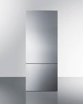SUMMIT  28" Wide Bottom Freezer Refrigerator - Stainless Steel (FFBF279SSX)