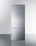 SUMMIT  28" Wide Bottom Freezer Refrigerator - Stainless Steel (FFBF279SSXIM)