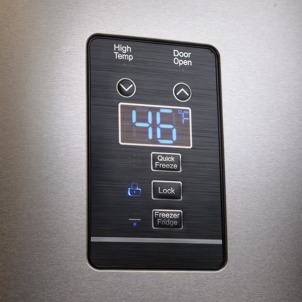 Forno Rizzuto 28-Inch Upright Convertible Freezer, Left Swing, ENERGY STAR Certified