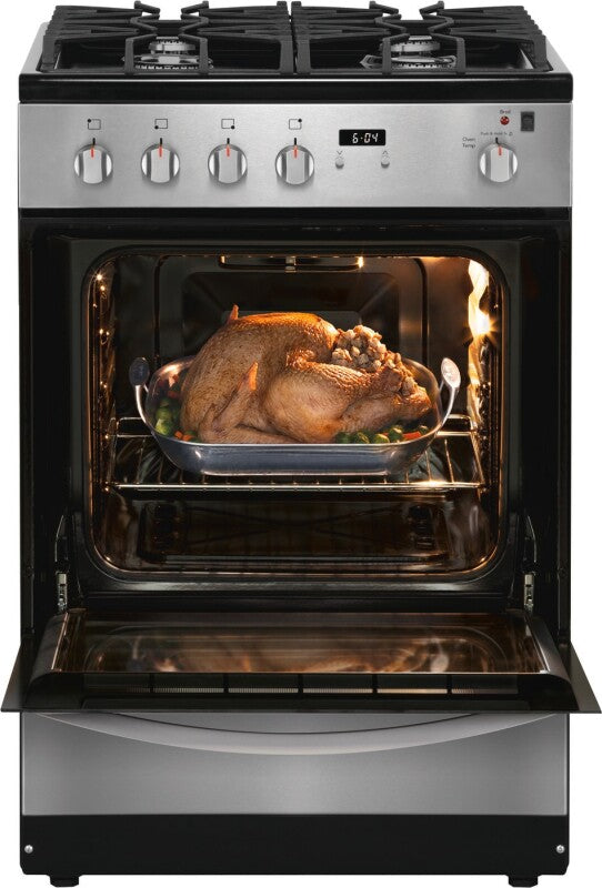 FRIGIDAIRE  24" Gas Range - Stainless Steel (FFGH2422US)