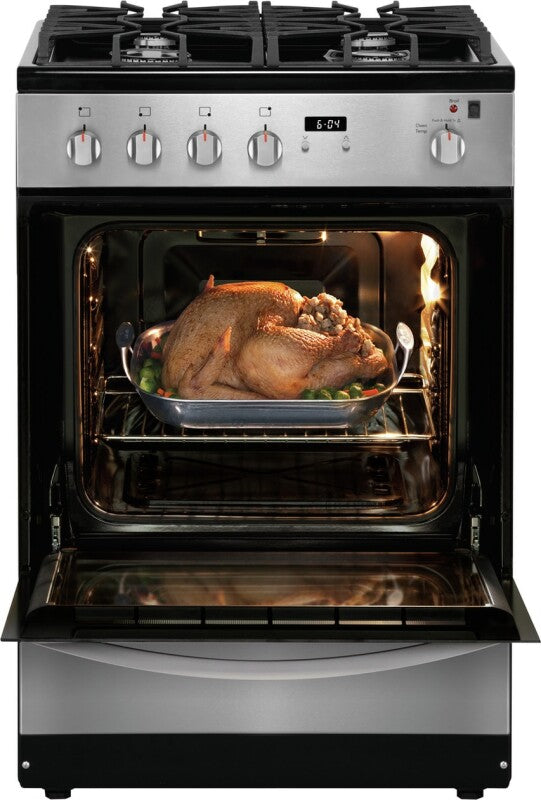 FRIGIDAIRE  24" Gas Range - Stainless Steel (FFGH2422US)