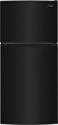 FRIGIDAIRE 27.7-Inch 14 Cu. Ft. Top Freezer Refrigerator - Black (FFHT1425VB)