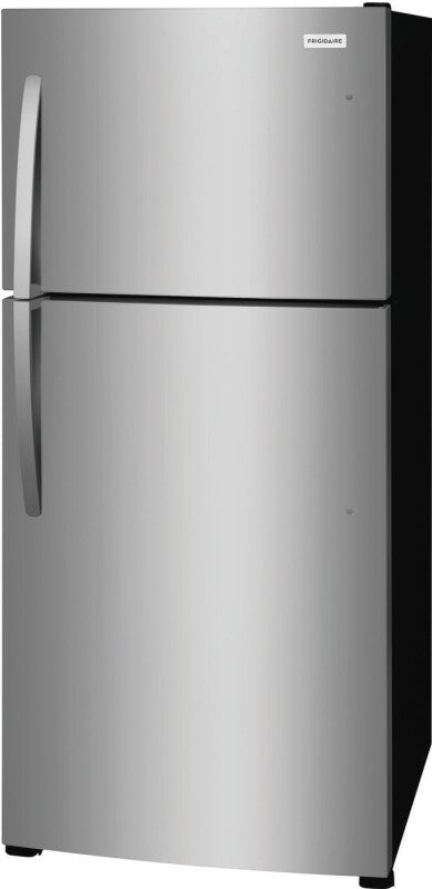 FRIGIDAIRE 30-Inch 20 Cu. Ft. Garage Ready Top Freezer Refrigerator - Stainless Steel (FFHT2022AS)
