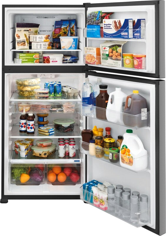 FRIGIDAIRE  20 Cu. Ft. Garage Ready Top Freezer Refrigerator - Stainless Steel (FFTR2045VS)