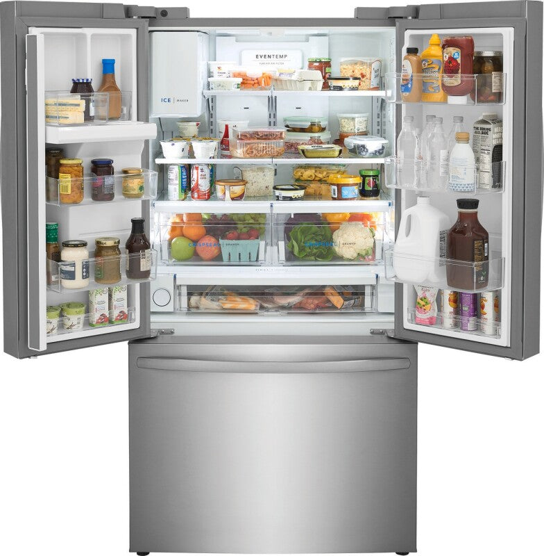 FRIGIDAIRE  28 Cu. Ft. Standard-Depth French Door Refrigerator - Stainless Steel (FRFS2823AS)