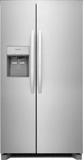 FRIGIDAIRE  22 Cu. Ft. 36" Counter-Depth Side-by-Side Refrigerator - Stainless Steel (FRSC2333AS)