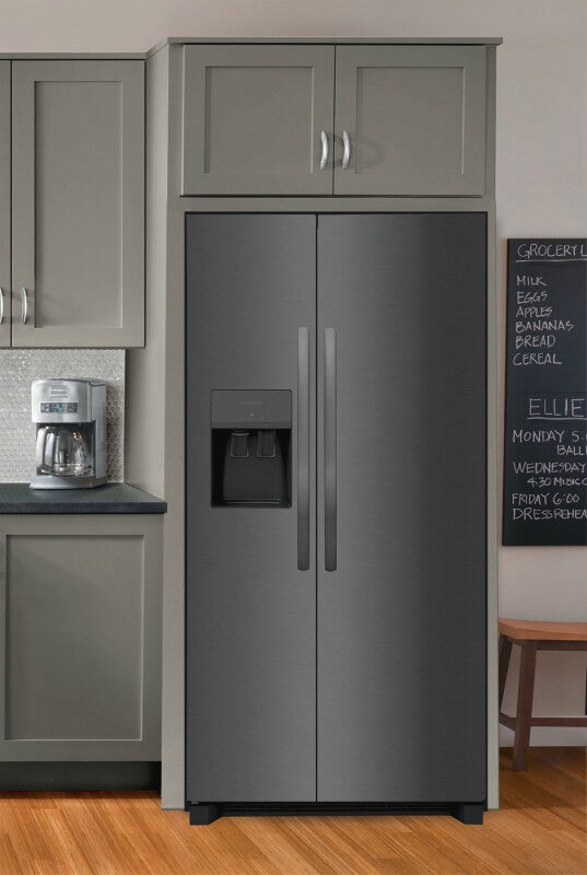 FRIGIDAIRE  26 Cu. Ft. 36" Standard-Depth Side-by-Side Refrigerator - Stainless Steel (FRSS2623AS)