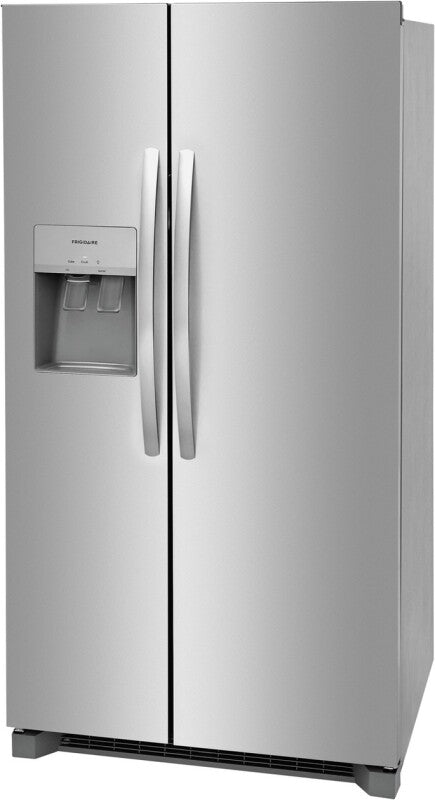 FRIGIDAIRE  26 Cu. Ft. 36" Standard-Depth Side-by-Side Refrigerator - Stainless Steel (FRSS2623AS)