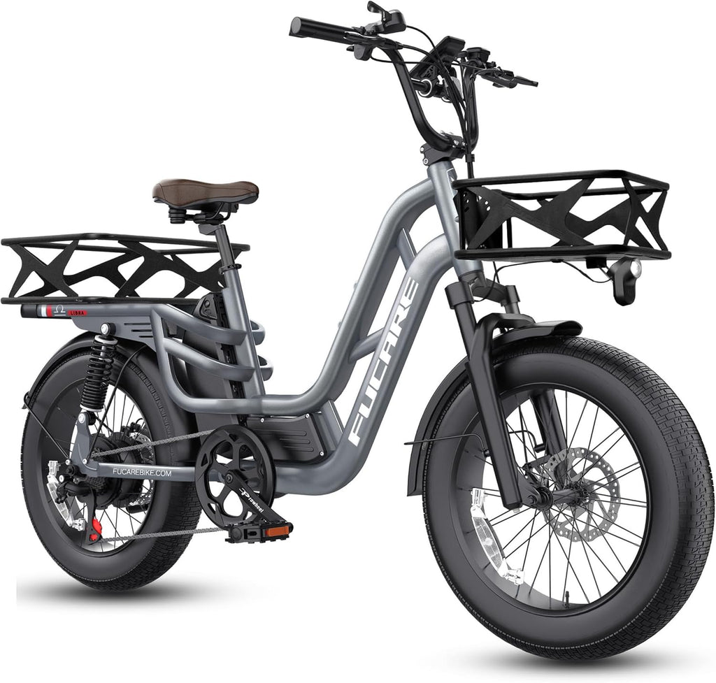 FUCARE - Libra, Full Suspension Electric Cargo Bike 48V 960WH