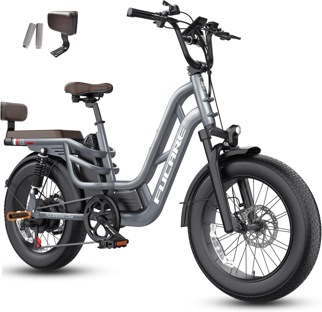 FUCARE - Libra, Full Suspension Electric Cargo Bike 48V 960WH