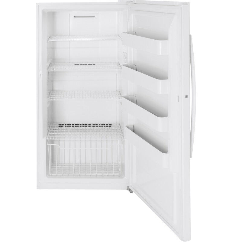 GE  17.3 Cu. Ft. Frost-Free Garage Ready Upright Freezer - White (FUF17SMRWW)