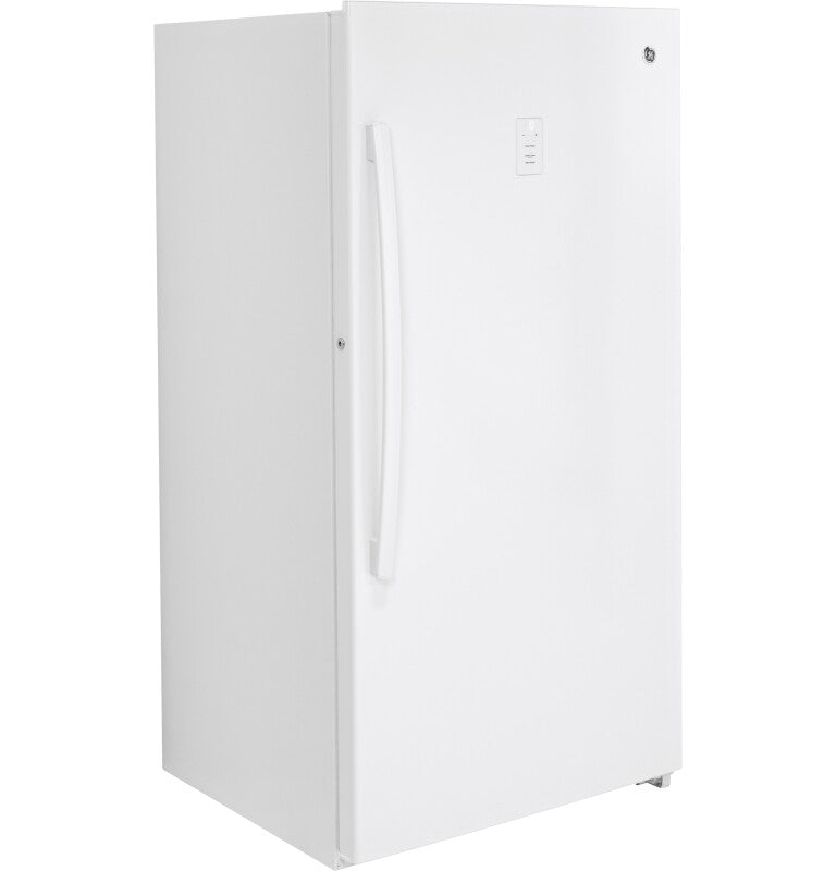 GE  17.3 Cu. Ft. Frost-Free Garage Ready Upright Freezer - White (FUF17SMRWW)