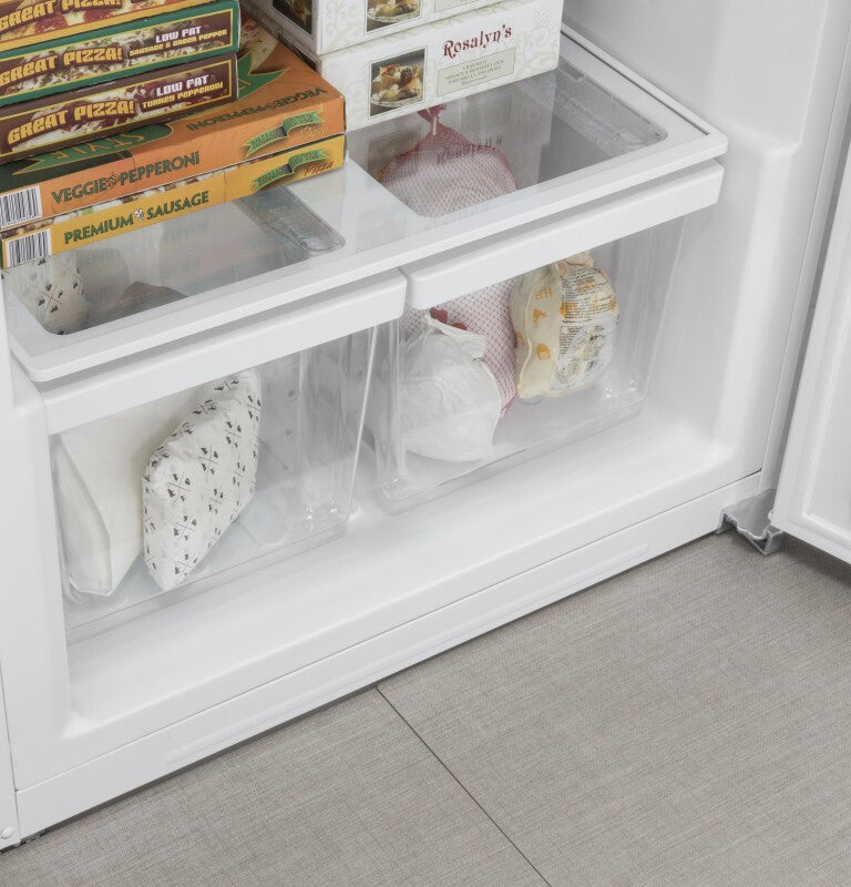 GE  21.3 Cu. Ft. Frost-Free Garage Ready Upright Freezer - White (FUF21DLRWW)