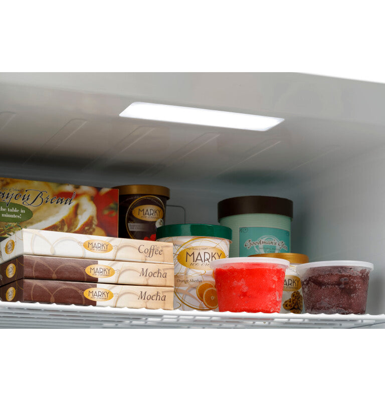 GE  21.3 Cu. Ft. Frost-Free Garage Ready Upright Freezer - White (FUF21SMRWW)